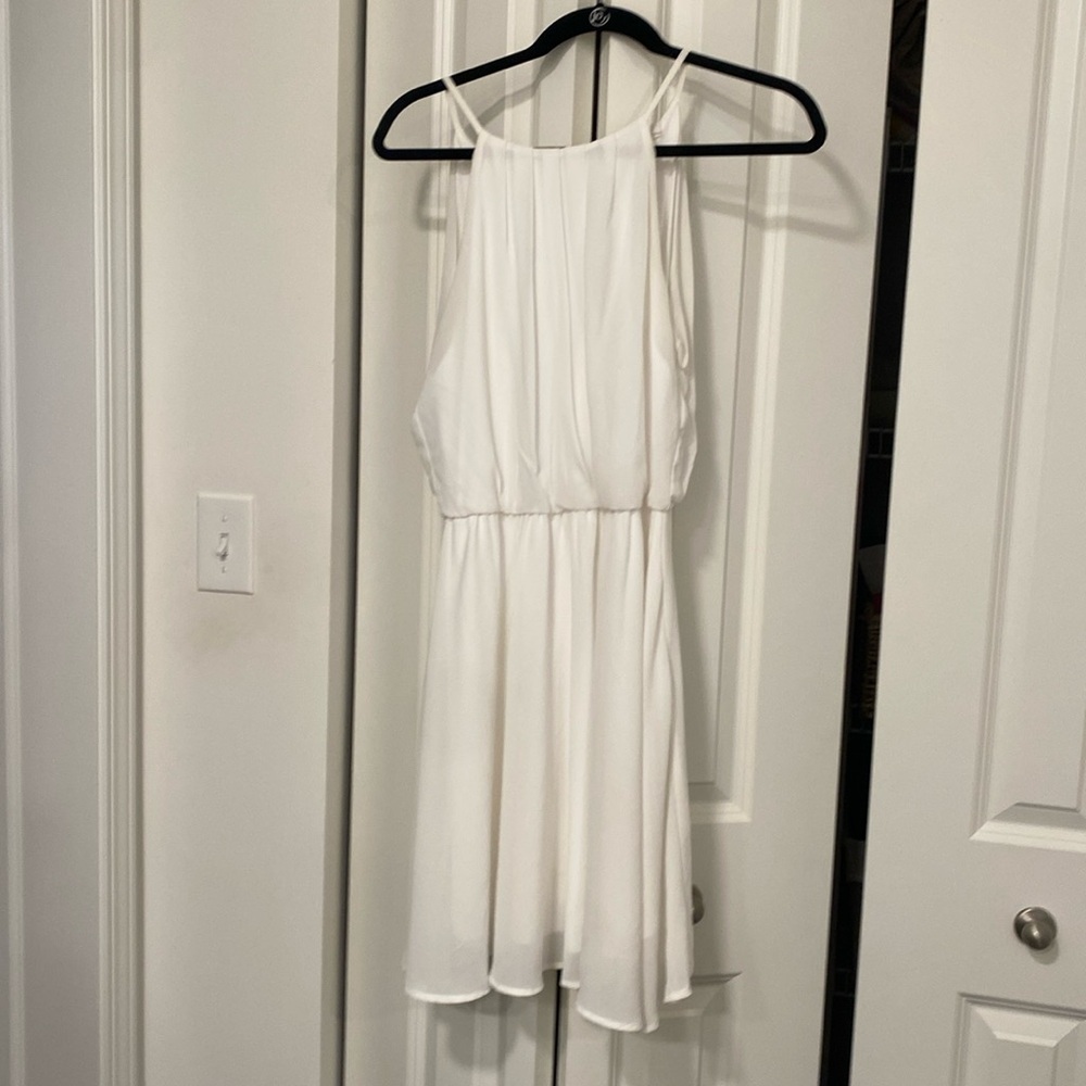 Lush Mini White Dress